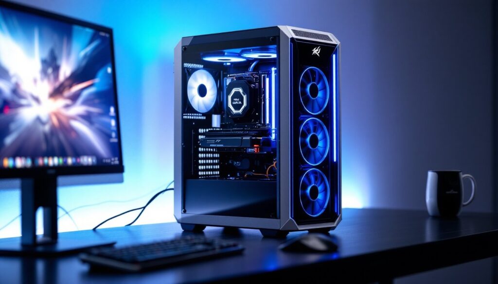 experience ultimate performance with the skytech gaming nebula gaming pc desktop